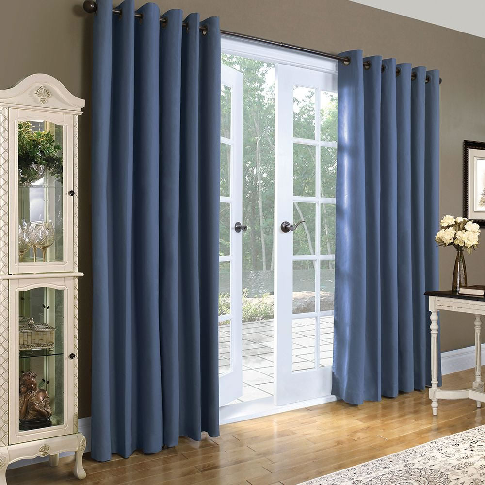 The Serious Blockout Curtains (80" W x 95" L)