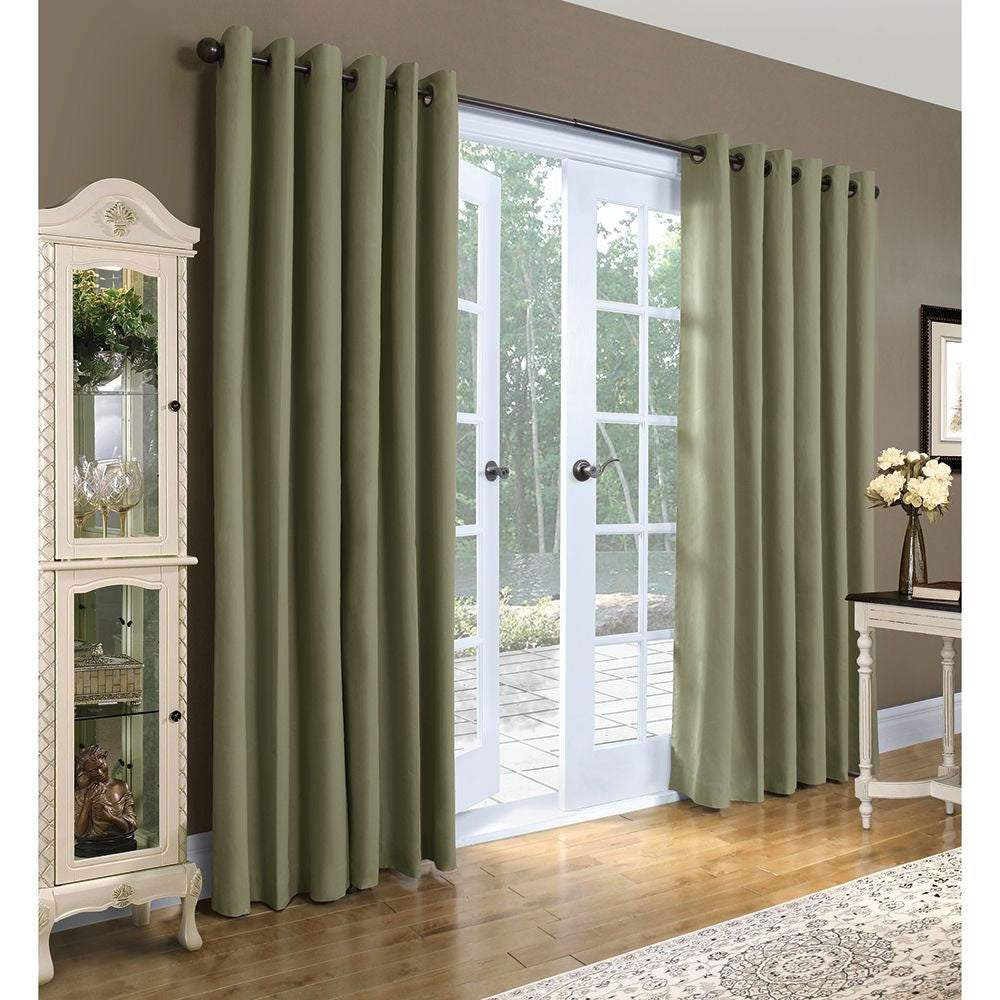 The Serious Blockout Curtains (80" W x 95" L)