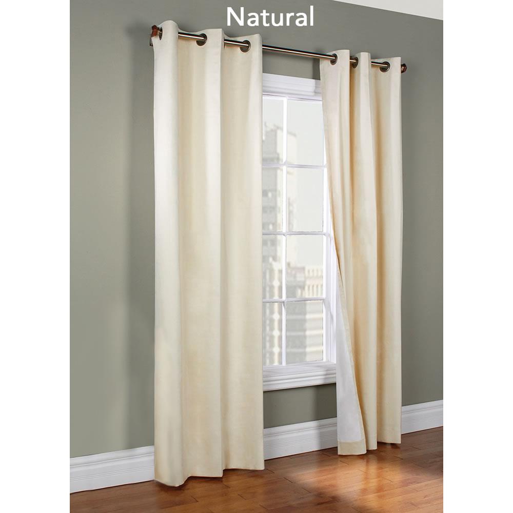 The Serious Blockout Curtains (80" W x 95" L)