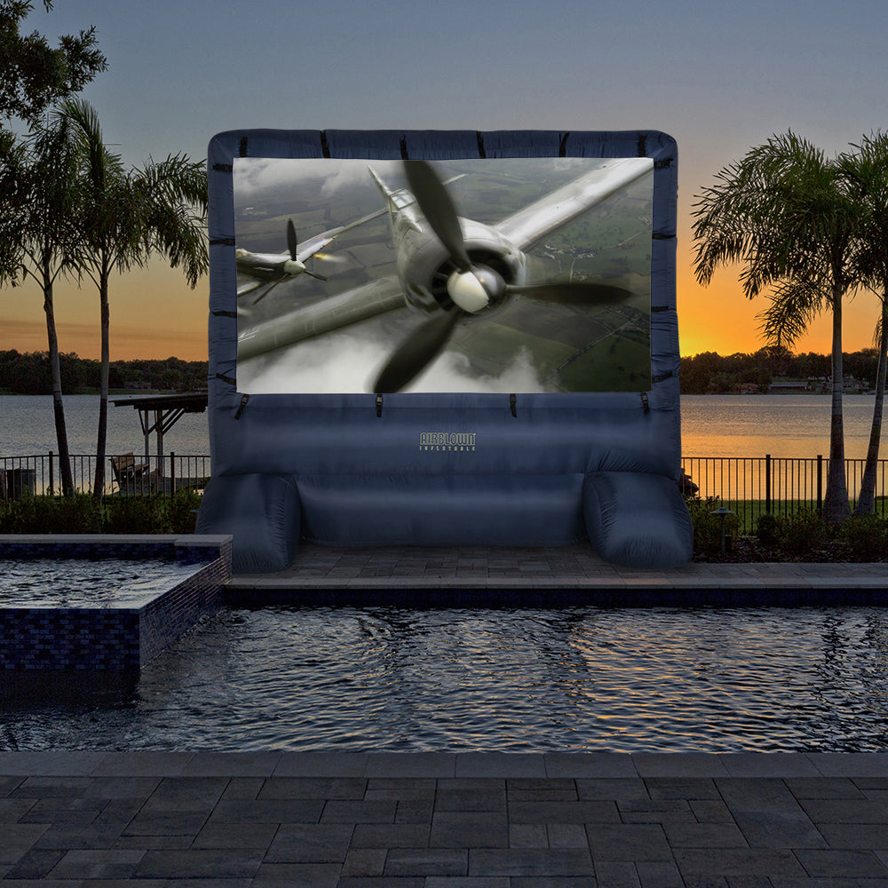 The 12' Outdoor Inflatable Movie Screen